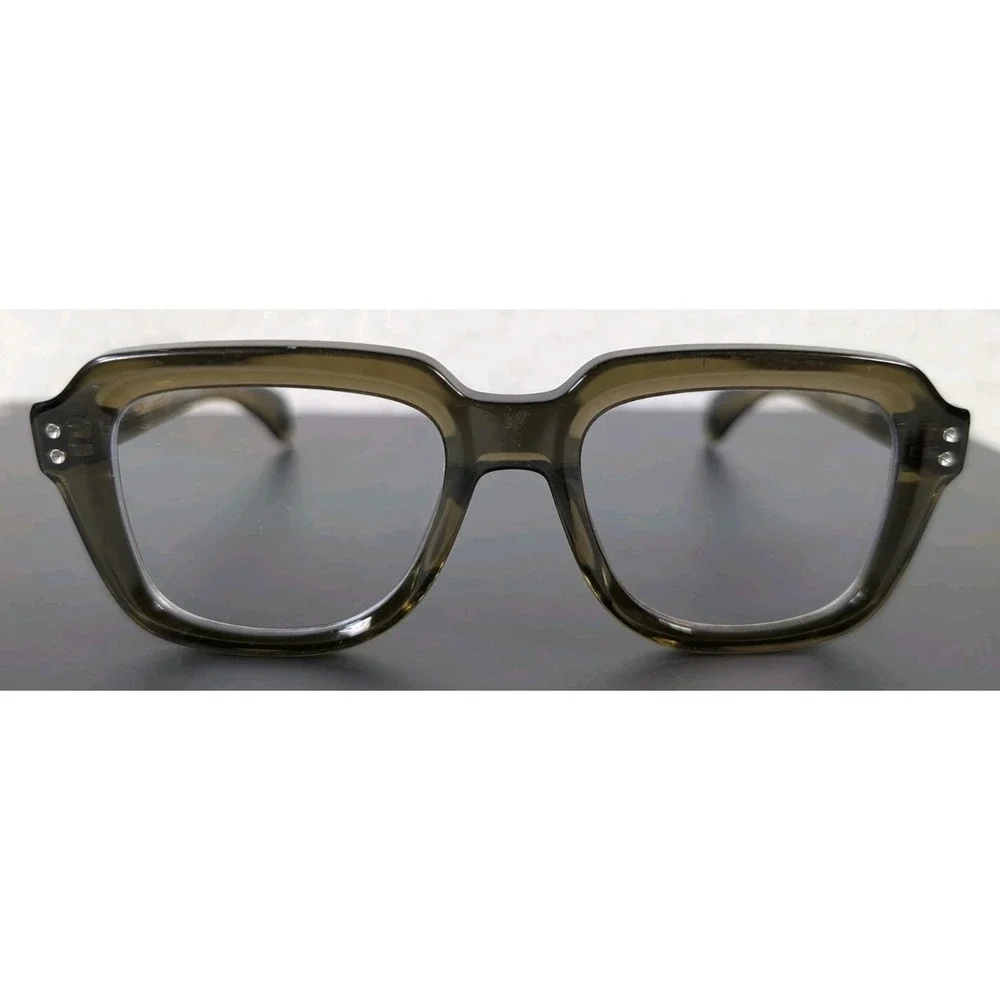 Rosvin Bugs Johnson Eyeglasses Olive Green